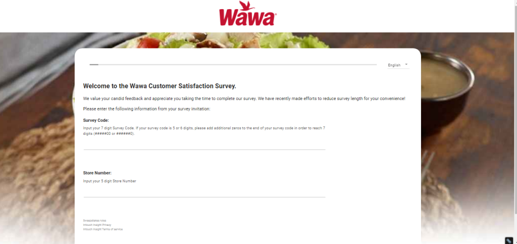 Wawa Customer Satisfaction Survey